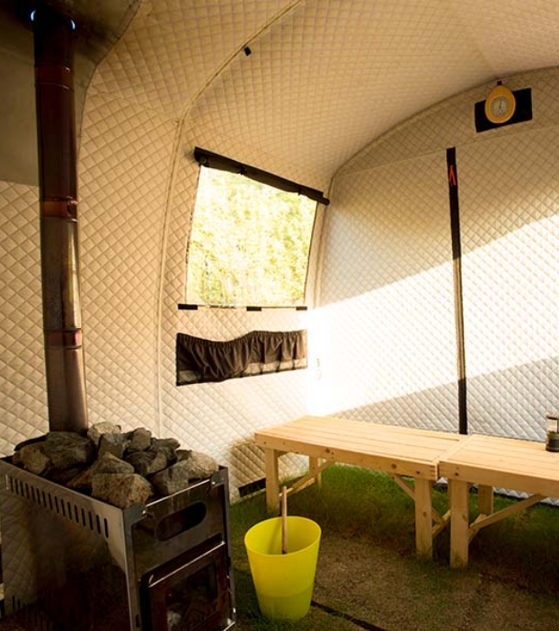 テントサウナ