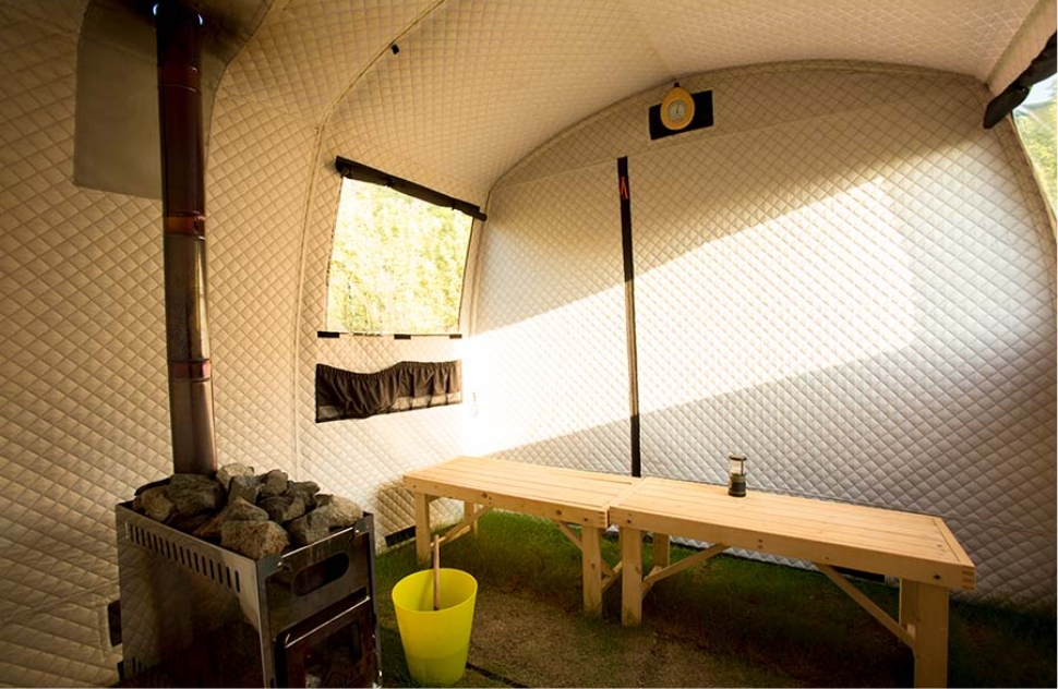 テントサウナ