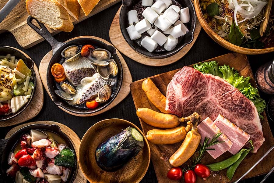 グランピングBBQ