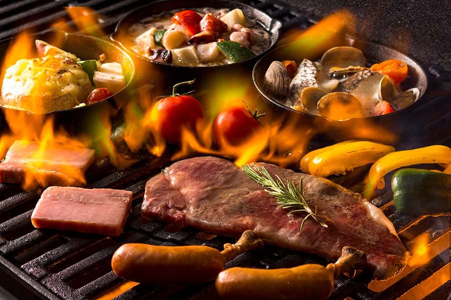 グランピングBBQ